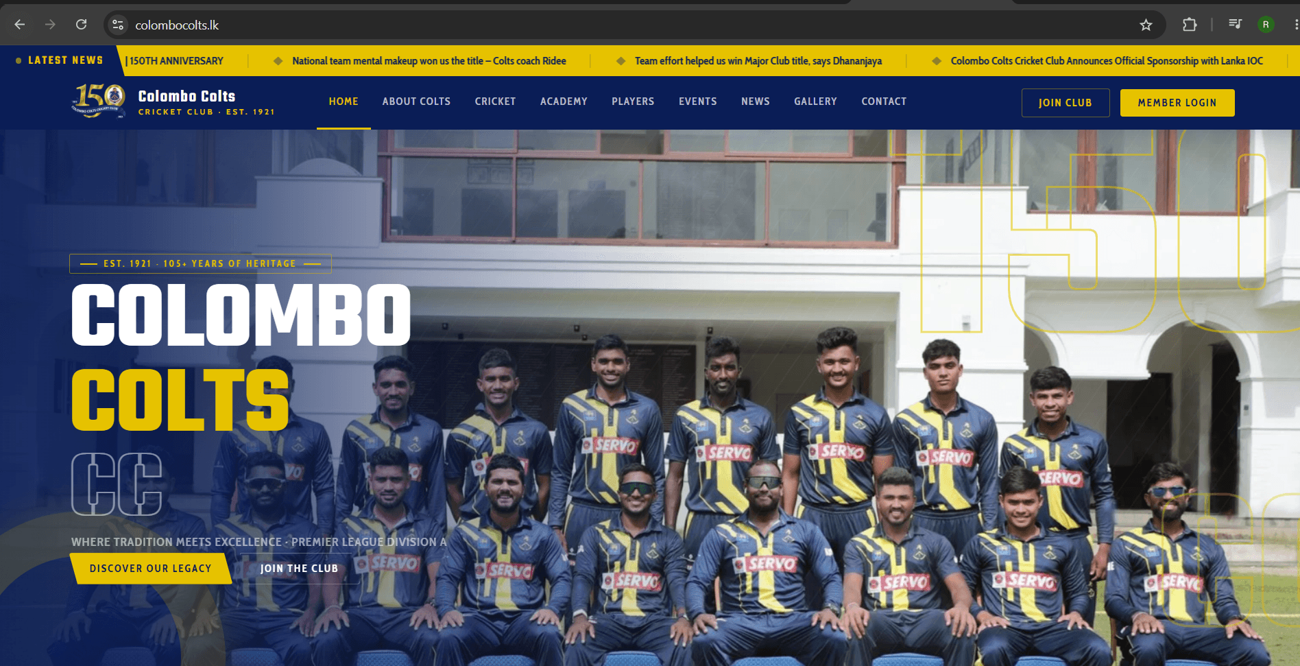 colombocolts.lk preview