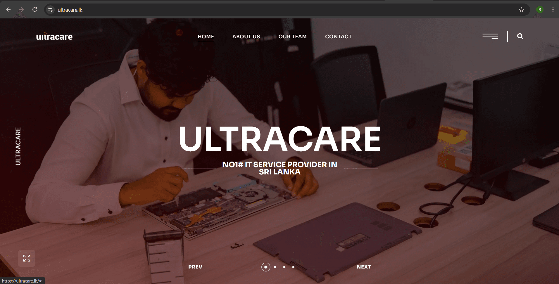 ultracare.lk preview